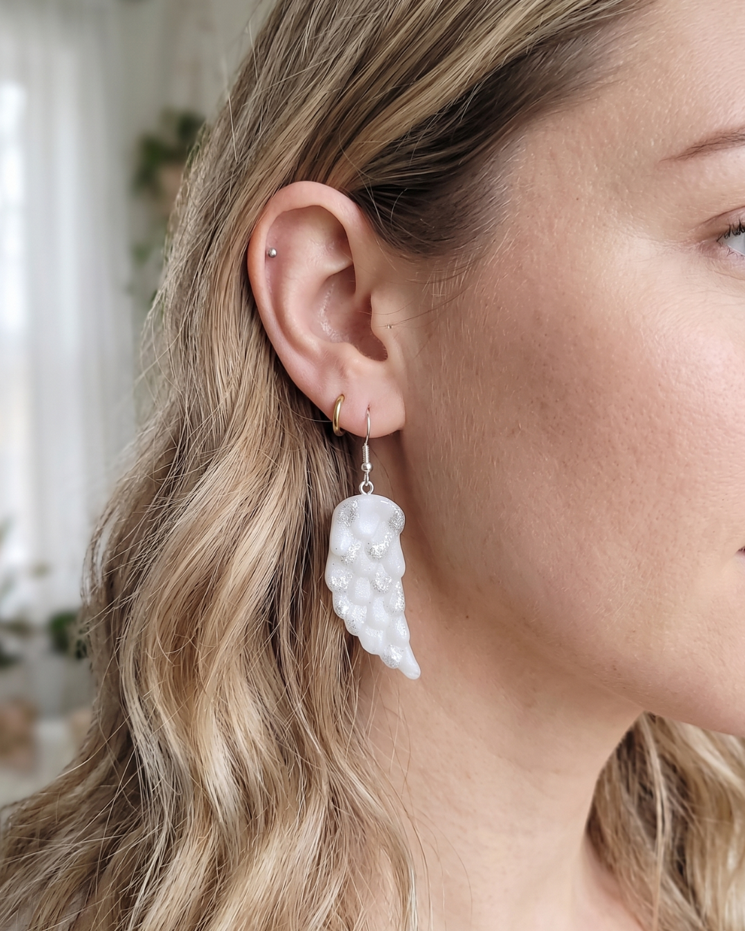 Celestial Whisper Wing Earrings