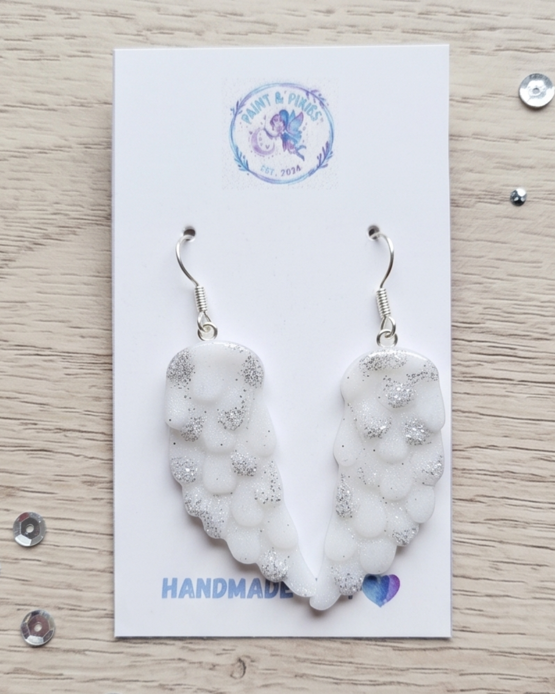 Celestial Whisper Wing Earrings
