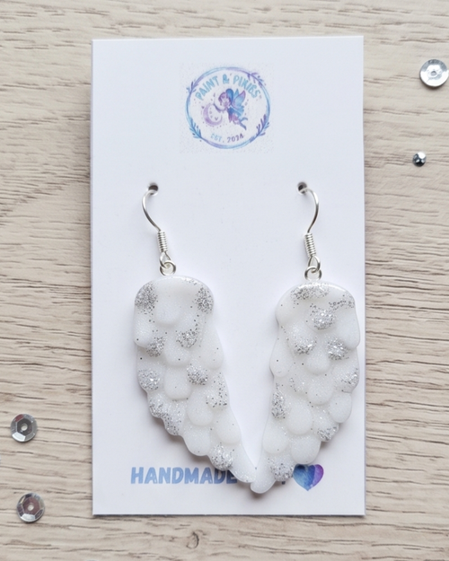 Celestial Whisper Wing Earrings