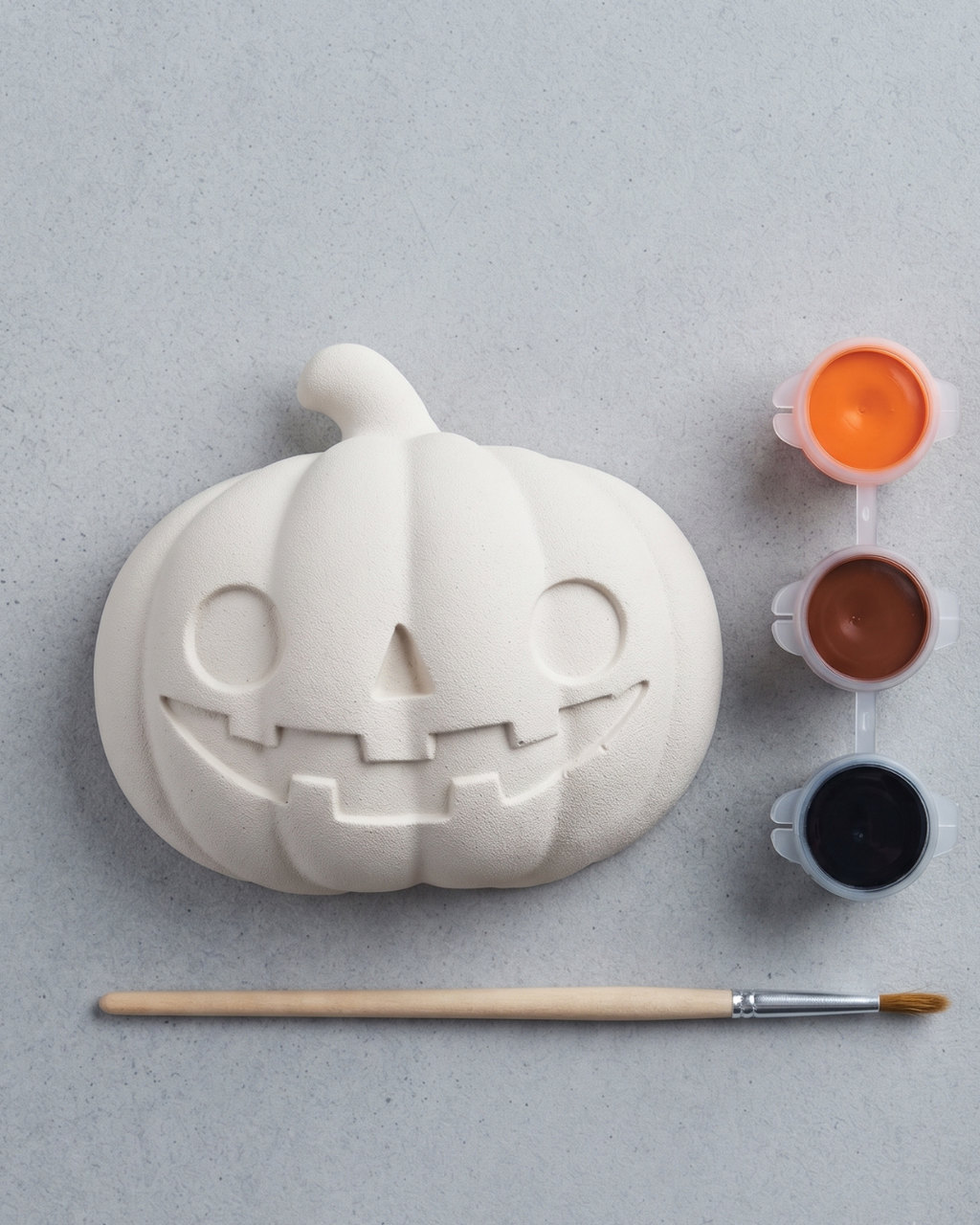DIY Halloween Pumpkin Plaster Painting Craft Kit | Seasonal