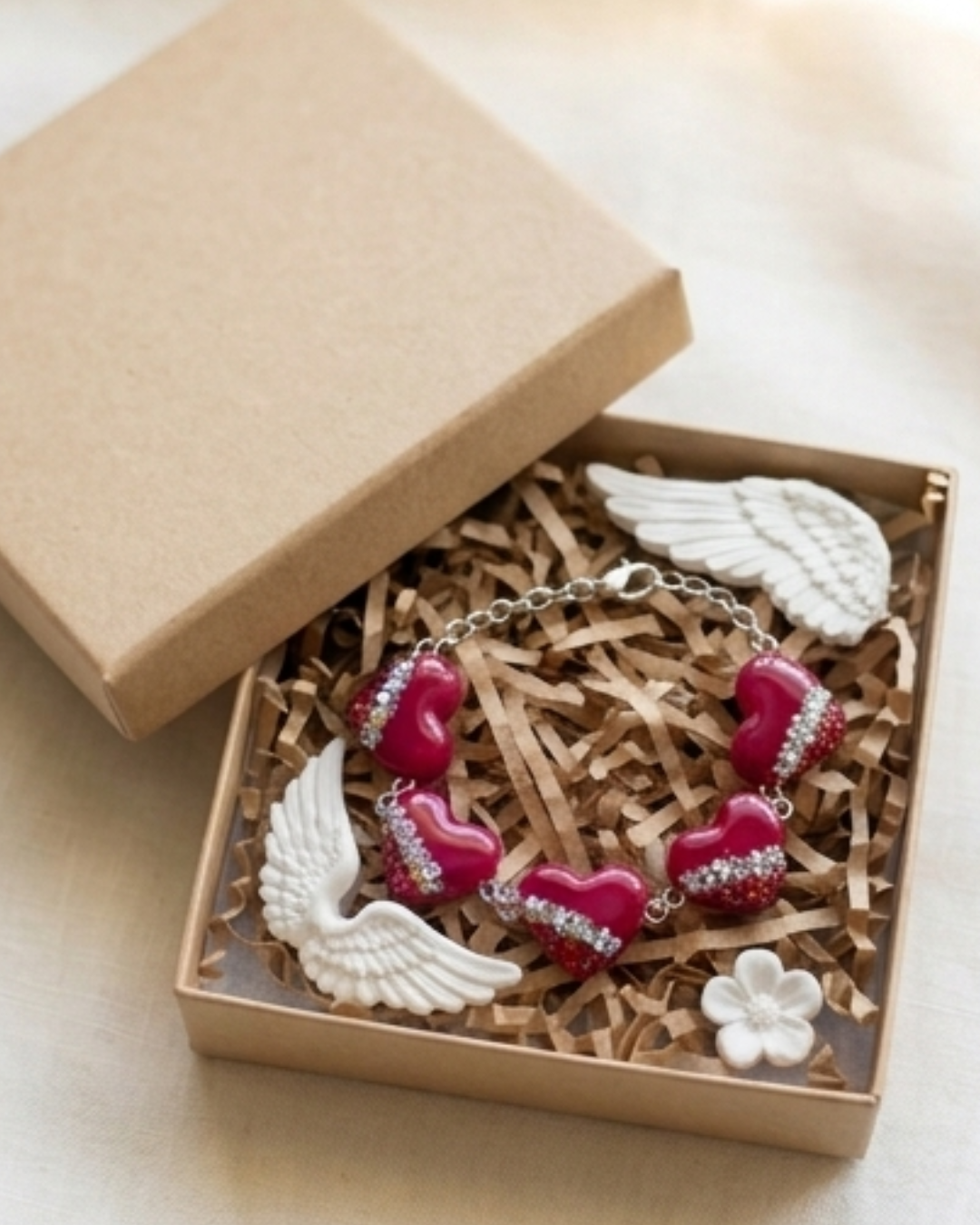 Midnight Passion Heart Chain