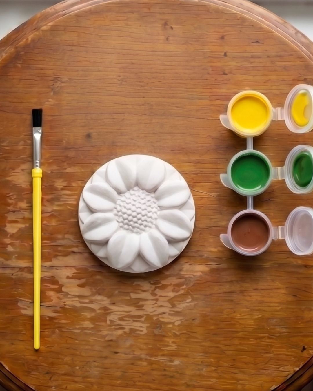 Golden Sunshine Sunflower Paint Kit