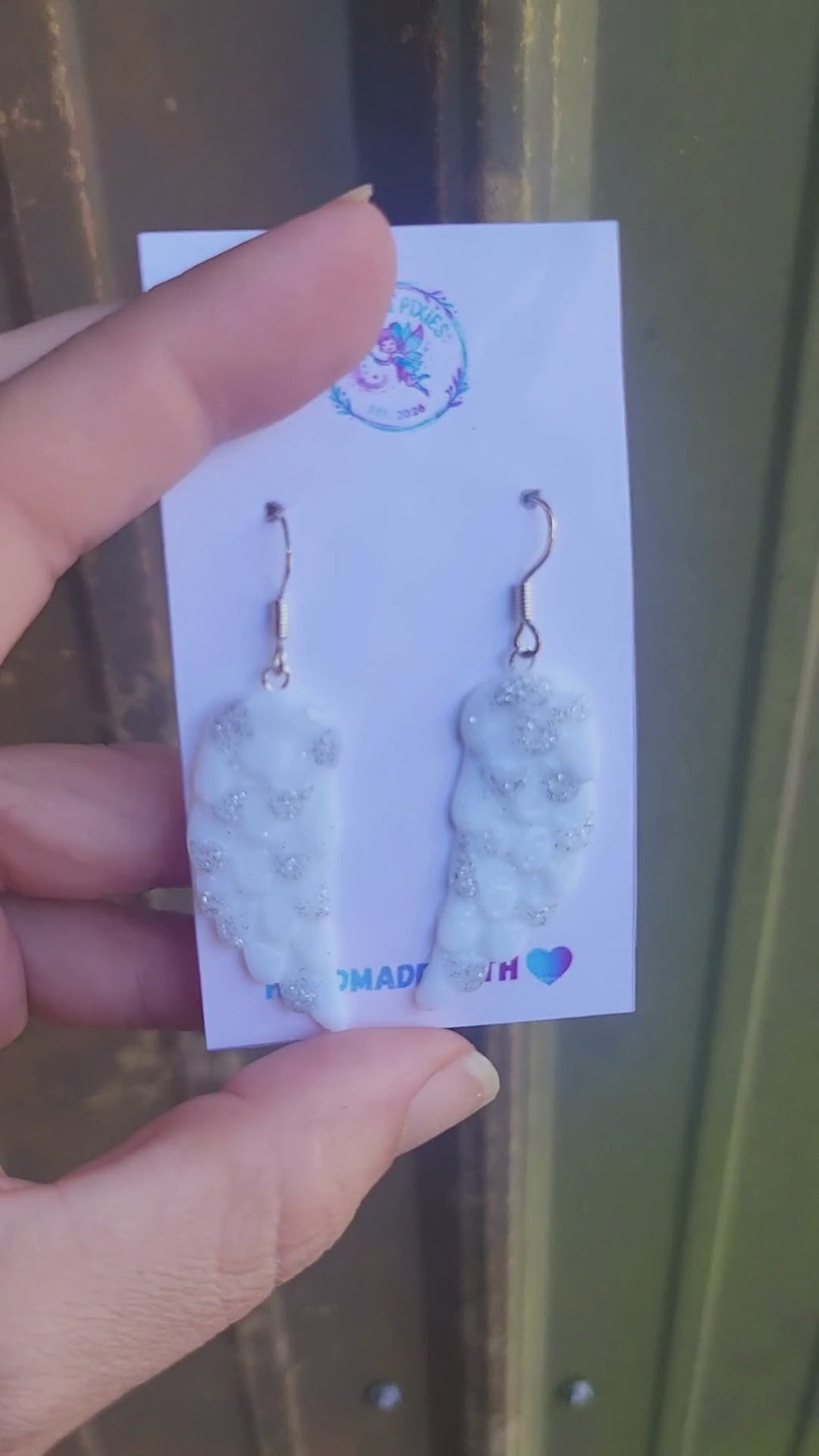 Celestial Whisper Wing Earrings
